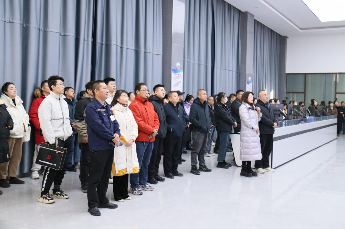 乌拉特后旗“两企三新”党组织党建营业 专题培训班走进利记资源交流学习_利记（官网）